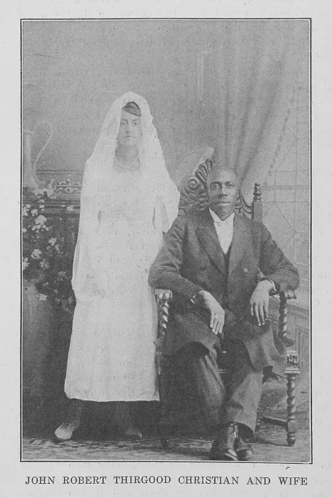 Framed Print : John Robert Thirgood Christian and wife, 1917-1923. Creator: Unknown Framed Print : John Robert Thirgood Christian and wife, 1917-1923. Creator: Unknown