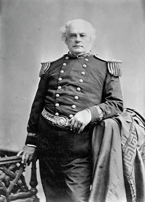 Framed Print : John Rodgers, Commodore, U.S.N. 19th century, (1915). Creator: Unknown Framed Print : John Rodgers, Commodore, U.S.N. 19th century, (1915). Creator: Unknown