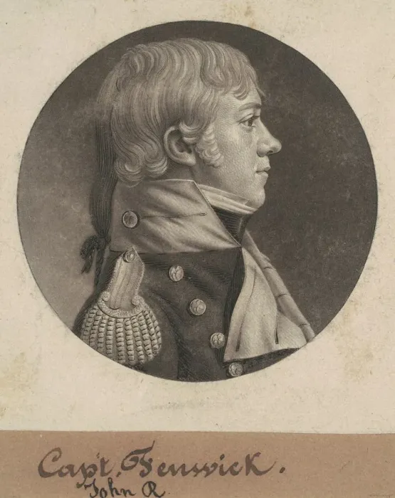 Framed Print : John Roger Fenwick, 1806. Creator: Charles Balthazar Julien Fevret de Saint-Mé Framed Print : John Roger Fenwick, 1806. Creator: Charles Balthazar Julien Fevret de Saint-Mé