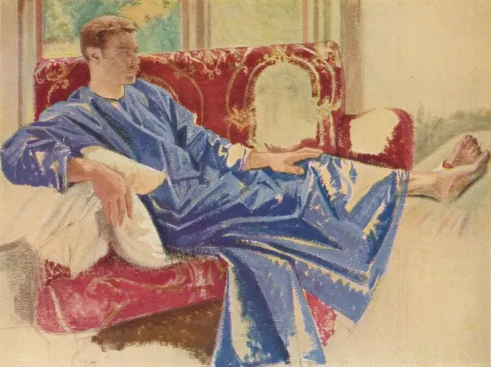 Framed Print : John Rothenstein, Esq. 1926. Artist: William Rothenstein Framed Print : John Rothenstein, Esq. 1926. Artist: William Rothenstein