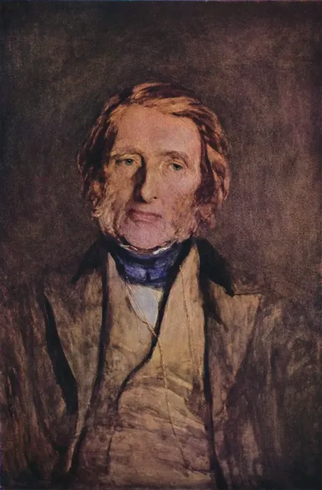 Framed Print : John Ruskin 1819-1900, 1879, (1947). Artist: Hubert von Herkomer