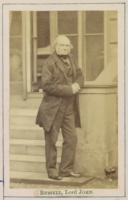 Framed Print : John Russell, 1st Earl Russell, about 1860-1862. Creator: Caldesi, Blanford & Co Framed Print : John Russell, 1st Earl Russell, about 1860-1862. Creator: Caldesi, Blanford & Co