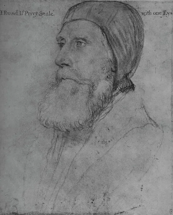 Framed Print : John Russell, Earl of Bedford, c1532-1543 (1945). Artist: Hans Holbein the Younger Framed Print : John Russell, Earl of Bedford, c1532-1543 (1945). Artist: Hans Holbein the Younger