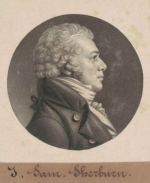 John Samuel Sherburne, 1805. Creator: Charles Balthazar Julien Fé