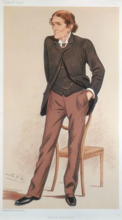 Framed Print : John Scott Burdon-Sanderson, British physiologist, 1894. Artist: Spy Framed Print : John Scott Burdon-Sanderson, British physiologist, 1894. Artist: Spy