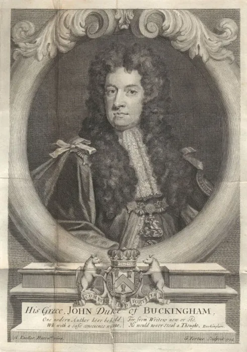 Framed Print : John Sheffield, 1st Duke of Buckingham and Normanby (1648-1721), 1722. Artist: Vertue, George (1684-1756) Framed Print : John Sheffield, 1st Duke of Buckingham and Normanby (1648-1721), 1722. Artist: Vertue, George (1684-1756)