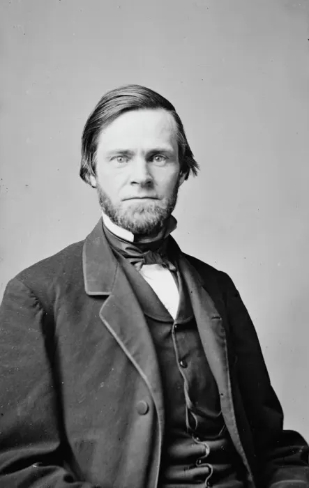 Framed Print : John Sherman of Ohio, between 1855 and 1865. Creator: Unknown Framed Print : John Sherman of Ohio, between 1855 and 1865. Creator: Unknown