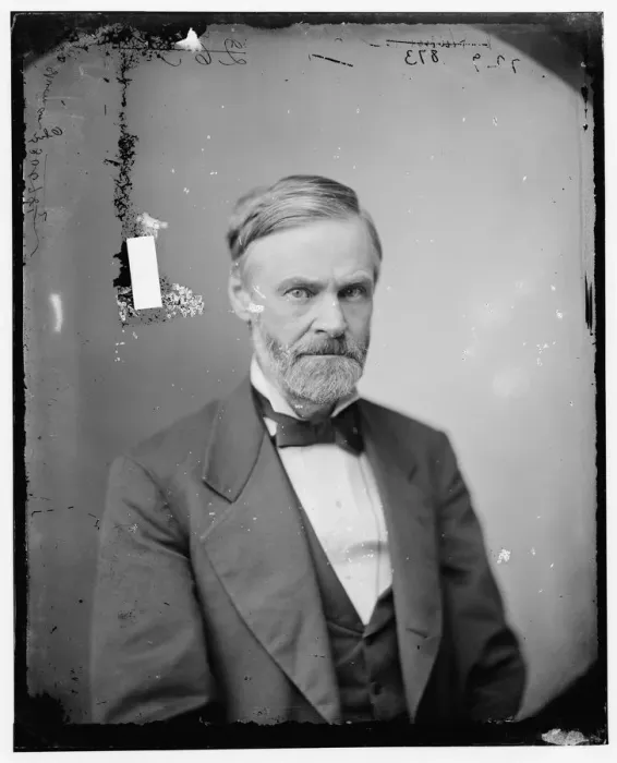 Framed Print : John Sherman of Ohio, between 1865 and 1880. Creator: Unknown Framed Print : John Sherman of Ohio, between 1865 and 1880. Creator: Unknown