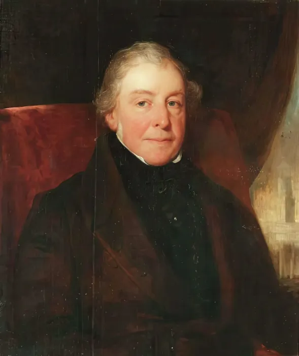 Framed Print : John Smith, First City Architect to Aberdeen, c1830s. Creator: John Phillip Framed Print : John Smith, First City Architect to Aberdeen, c1830s. Creator: John Phillip