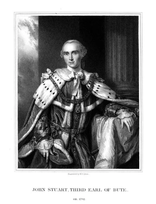 Framed Print : John Stuart, 3rd Earl of Bute, British Prime Minister, (1831). Artist: WT Mote Framed Print : John Stuart, 3rd Earl of Bute, British Prime Minister, (1831). Artist: WT Mote