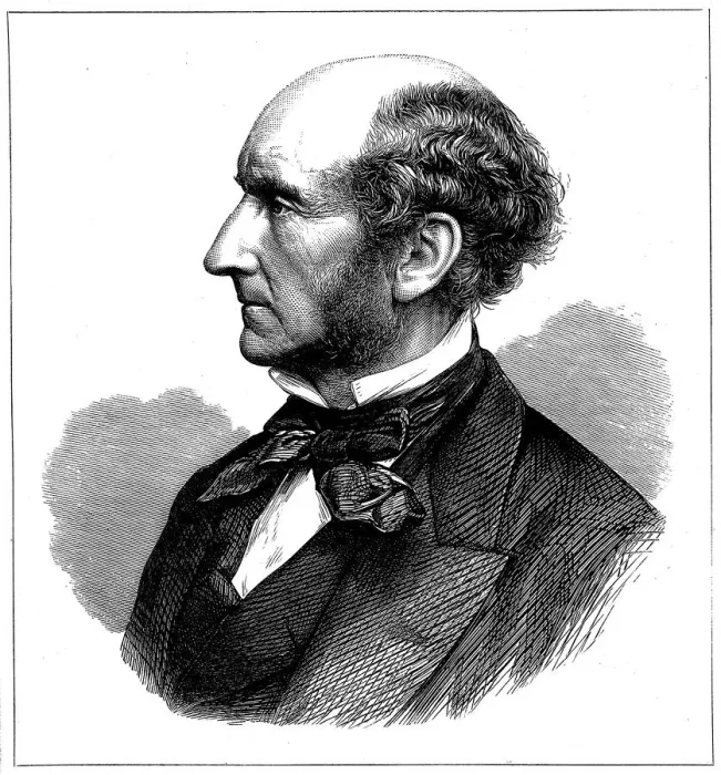 Framed Print : John Stuart Mill, British social reformer and philosopher, 1873 Framed Print : John Stuart Mill, British social reformer and philosopher, 1873