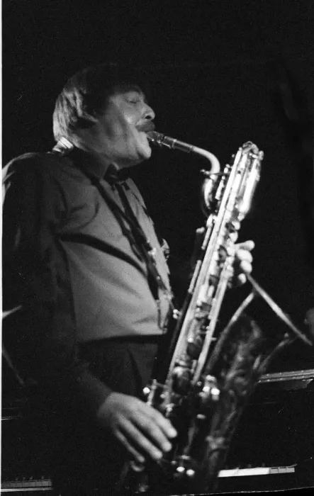 Framed Print : John Surman, Ronnie Scotts, Soho, London, April 1989. Creator: Brian O Connor Framed Print : John Surman, Ronnie Scotts, Soho, London, April 1989. Creator: Brian O Connor