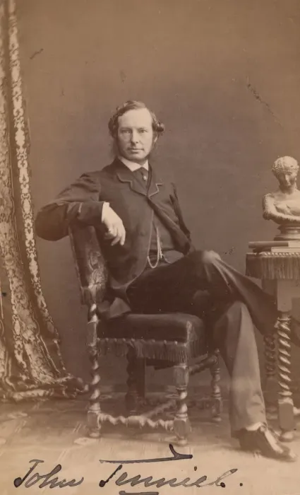 Framed Print : [John Tenniel], 1860s. Creator: John & Charles Watkins