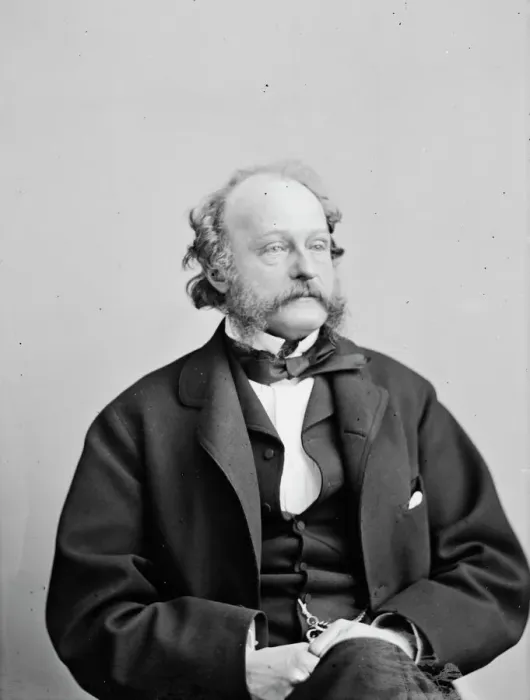 Framed Print : John Van Buren of New York, between 1855 and 1865. Creator: Unknown Framed Print : John Van Buren of New York, between 1855 and 1865. Creator: Unknown