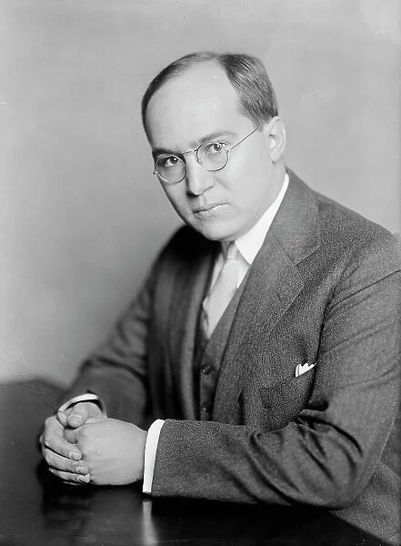John W. Barriger III - Portrait, 1933. Creator: Harris & Ewing. John W. Barriger III - Portrait, 1933. Creator: Harris & Ewing