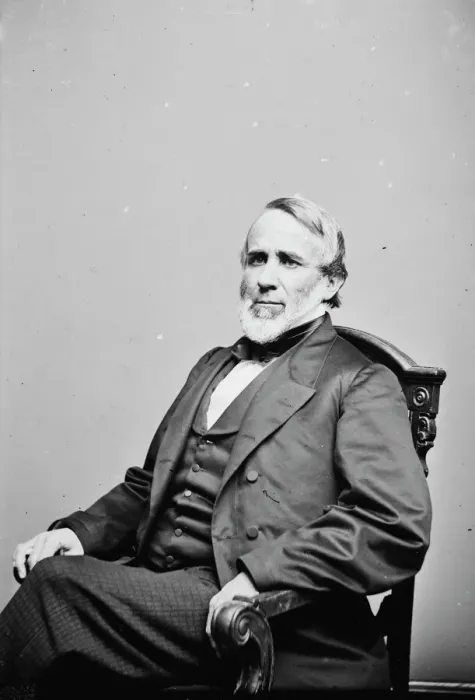 Framed Print : John W. Crisfield, between 1855 and 1865. Creator: Unknown Framed Print : John W. Crisfield, between 1855 and 1865. Creator: Unknown
