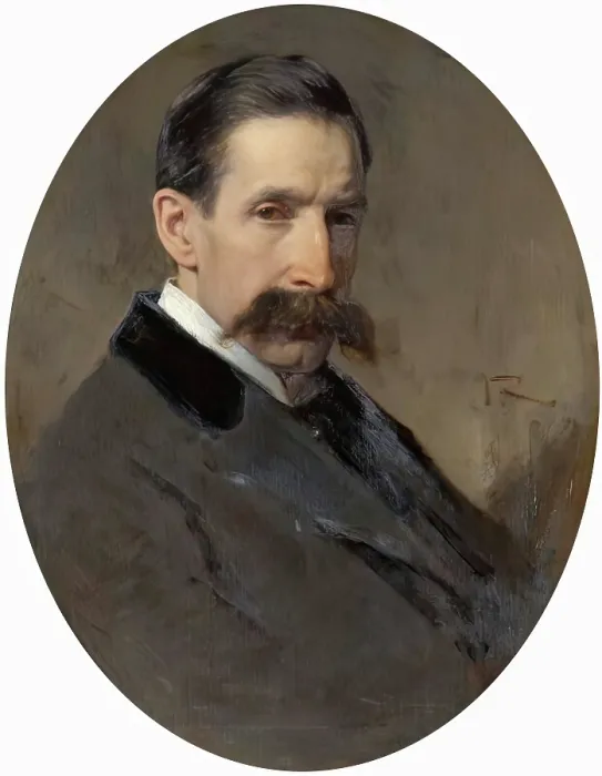 Framed Print : John W. Crombie MP, 1906. Creator: George Reid Framed Print : John W. Crombie MP, 1906. Creator: George Reid