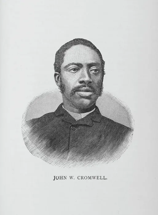 Framed Print : John W. Cromwell, 1887. Creator: Unknown Framed Print : John W. Cromwell, 1887. Creator: Unknown