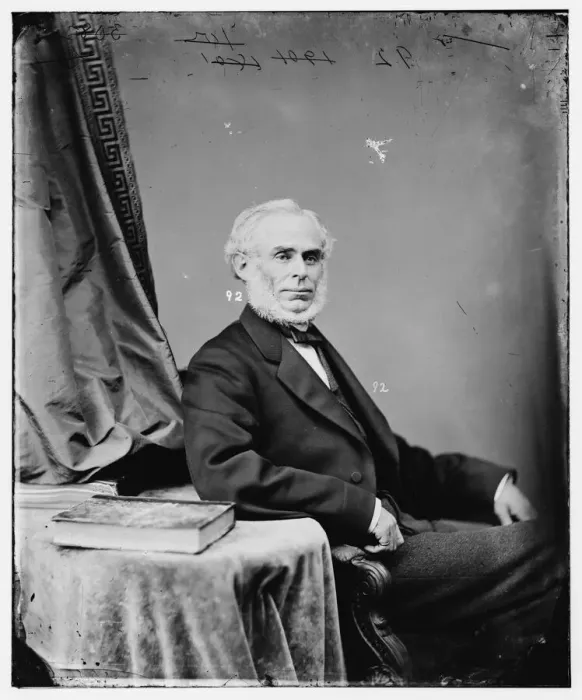 Framed Print : John Warfield Johnston of Virginia, between 1860 and 1875. Creator: Unknown Framed Print : John Warfield Johnston of Virginia, between 1860 and 1875. Creator: Unknown