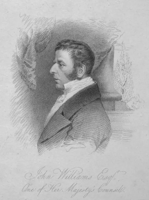 Framed Print : John Williams, Esq. One of Her Majestys Counsel, c1820. Creator: T Wright Framed Print : John Williams, Esq. One of Her Majestys Counsel, c1820. Creator: T Wright