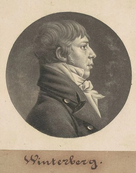 John Winterberry, 1805. Creator: Charles Balthazar Julien Fevret de Saint-Memin