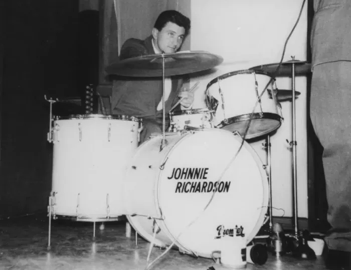 Framed Print : Johnnie Richardson, c1963. Creator: Brian Foskett Framed Print : Johnnie Richardson, c1963. Creator: Brian Foskett