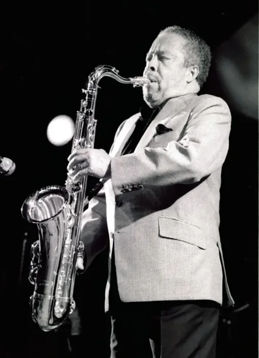 Framed Print : Johnny Griffin, Brecon Jazz Festival, Powys, Wales. Artist: Brian O Connor Framed Print : Johnny Griffin, Brecon Jazz Festival, Powys, Wales. Artist: Brian O Connor