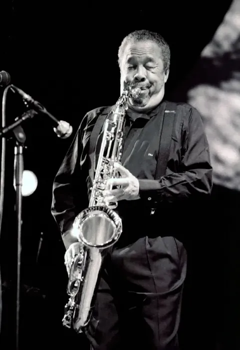 Framed Print : Johnny Griffin, Brecon Jazz Festival, Powys, Wales. Artist: Brian O Connor Framed Print : Johnny Griffin, Brecon Jazz Festival, Powys, Wales. Artist: Brian O Connor
