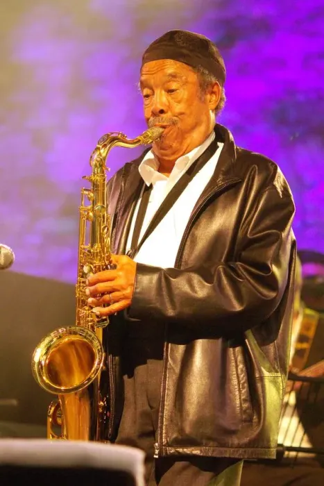 Framed Print : Johnny Griffin, Brecon Jazz Festival, Powys, Wales. Artist: Brian O Connor Framed Print : Johnny Griffin, Brecon Jazz Festival, Powys, Wales. Artist: Brian O Connor