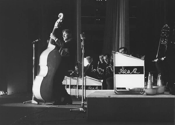 Johnny Hawksworth with Ted Heath and His Music, Nat King Cole concert, London, 1963