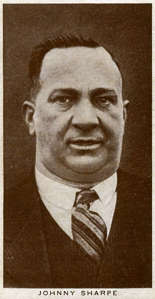 Johnny Sharpe, British boxing manager, 1938