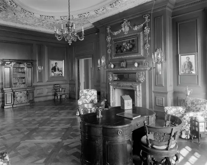 Framed Print : Johns Phipps Manor House, residence, Old Westbury Gardens, Old Westbury, Long Island, 1960. Creator: Gottscho-Schleisner, Inc Framed Print : Johns Phipps Manor House, residence, Old Westbury Gardens, Old Westbury, Long Island, 1960. Creator: Gottscho-Schleisner, Inc