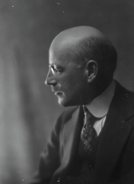 Johnson, F.C. Mr. portrait photograph, 1916. Creator: Arnold Genthe