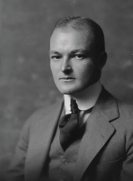 Johnson, S.H. Mr. portrait photograph, 1916. Creator: Arnold Genthe