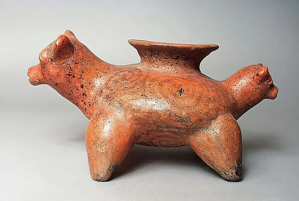 Two Joined Dogs, 200 B.C.-A.D. 500. Creator: Unknown