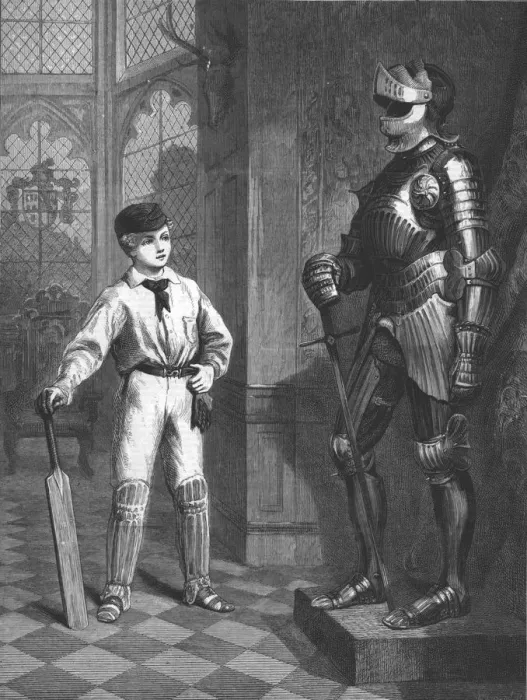 Framed Print : What a jolly Wicket Keeper he would make, 1875 Framed Print : What a jolly Wicket Keeper he would make, 1875