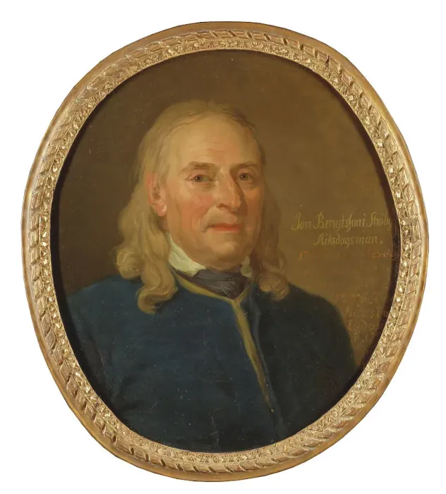 Framed Print : Jon Bengtson from Ströby, 1719-1797, Member of Parliament, 1786. Creator: Lorens Pasch the Younger Framed Print : Jon Bengtson from Ströby, 1719-1797, Member of Parliament, 1786. Creator: Lorens Pasch the Younger