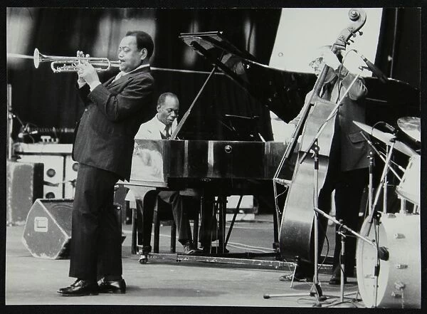 The Jonah Jones Quartet and Hank Jones, Newport Jazz Festival, Ayresome Park, Middlesbrough, 1978
