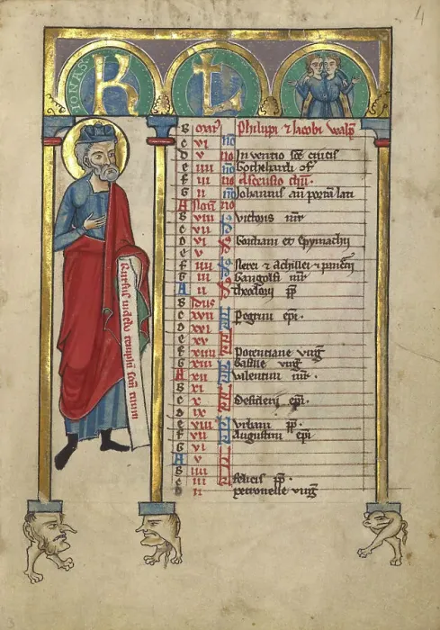 Framed Print : Jonah; Psalter, about 1240-1250. Creator: Unknown