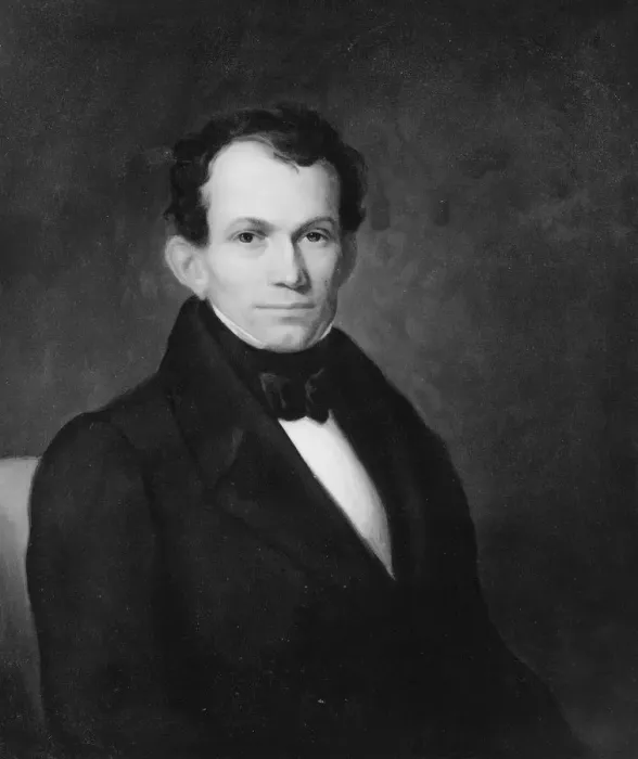 Framed Print : Jonathan Sturges, ca. 1840. Creator: Asher Brown Durand Framed Print : Jonathan Sturges, ca. 1840. Creator: Asher Brown Durand