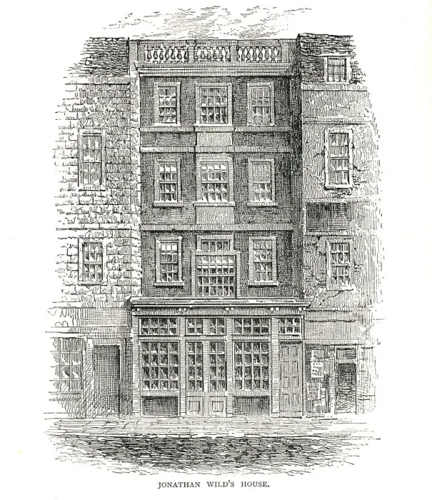 Framed Print : Jonathan Wilds House, 1878 Framed Print : Jonathan Wilds House, 1878