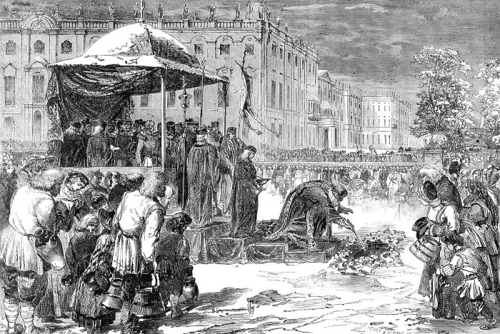 Framed Print : The Jordan Epiphany Custom at St. Petersburg, 1856. Creator: Henry Duff Linton. The Jordan Epiphany Custom at St. Petersburg, 1856. Creator: Henry Duff Linton Framed Print : The Jordan Epiphany Custom at St. Petersburg, 1856. Creator: Henry Duff Linton. The Jordan Epiphany Custom at St. Petersburg, 1856. Creator: Henry Duff Linton