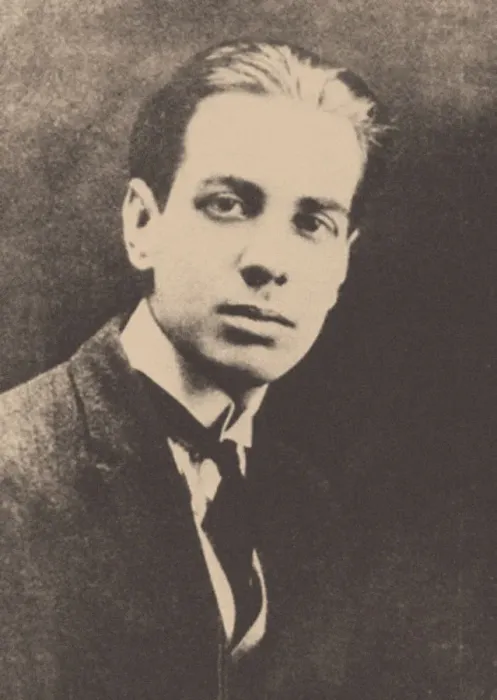 Framed Print : Jorge Luis Borges (1899-1986) Artist: Anonymous Framed Print : Jorge Luis Borges (1899-1986) Artist: Anonymous