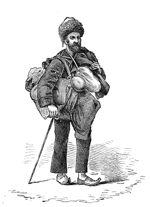 Framed Print : Jorgi, Mr. Suter's servant, carrying their bedding and provisions, 1881. Creator: Unknown. Jorgi, Mr. Suter's servant, carrying their bedding and provisions, 1881. Creator: Unknown Framed Print : Jorgi, Mr. Suter's servant, carrying their bedding and provisions, 1881. Creator: Unknown. Jorgi, Mr. Suter's servant, carrying their bedding and provisions, 1881. Creator: Unknown