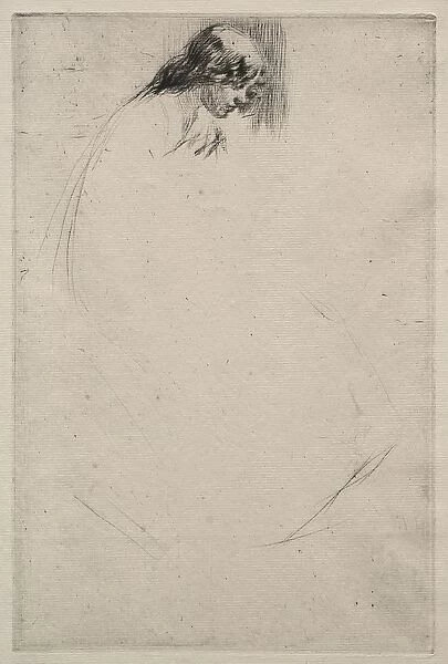 Jos Bent Head. Creator: James McNeill Whistler (American, 1834-1903)