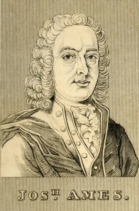 Framed Print : Jos. h Ames, (1689-1759), 1830. Creator: Unknown Framed Print : Jos. h Ames, (1689-1759), 1830. Creator: Unknown