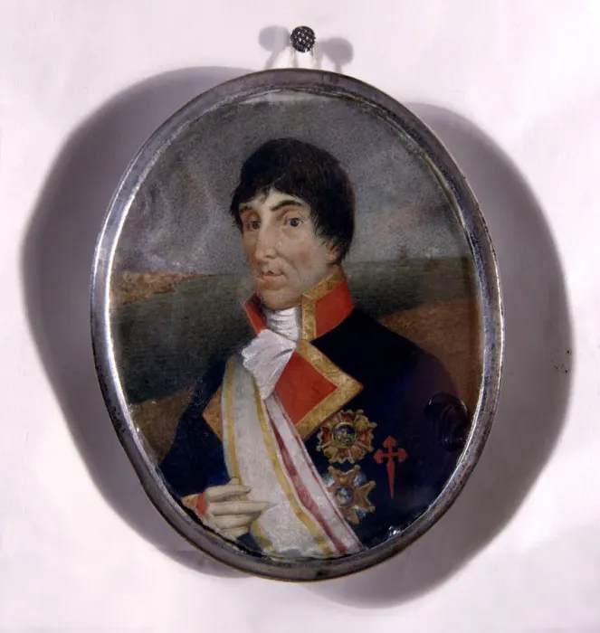 Framed Print : Jose Bustamante (1759-1825), Spanish sailor Framed Print : Jose Bustamante (1759-1825), Spanish sailor