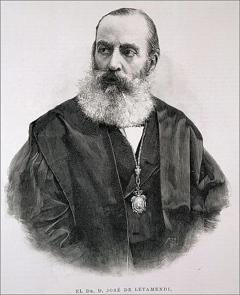 Jose de Letamendi (1828-1952), Spanish doctor