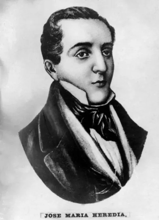 Framed Print : Jose Maria Heredia, (1803-1839), 1920s Framed Print : Jose Maria Heredia, (1803-1839), 1920s