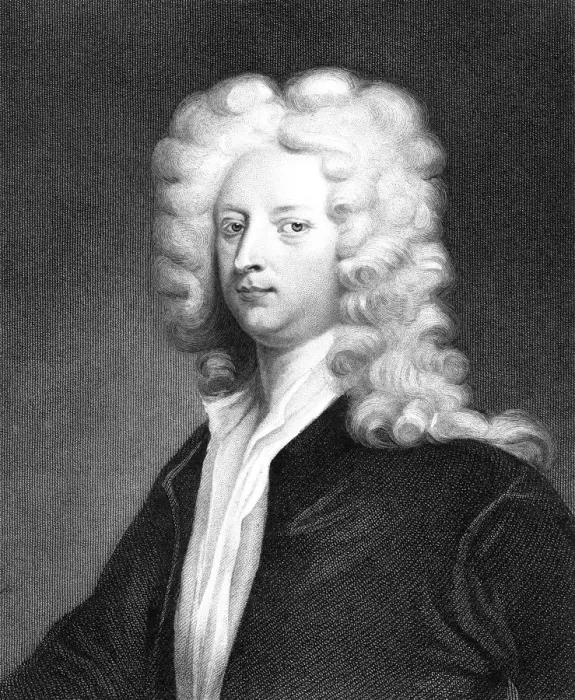 Framed Print : Joseph Addison, English politician and writer. Artist: J Thornson Framed Print : Joseph Addison, English politician and writer. Artist: J Thornson